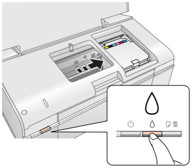 نحوه تعویض کارتریج پرینتر اپسون Epson T50